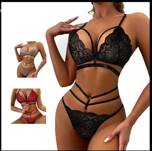 Soutien-gorge + string ( 2 à 25000)