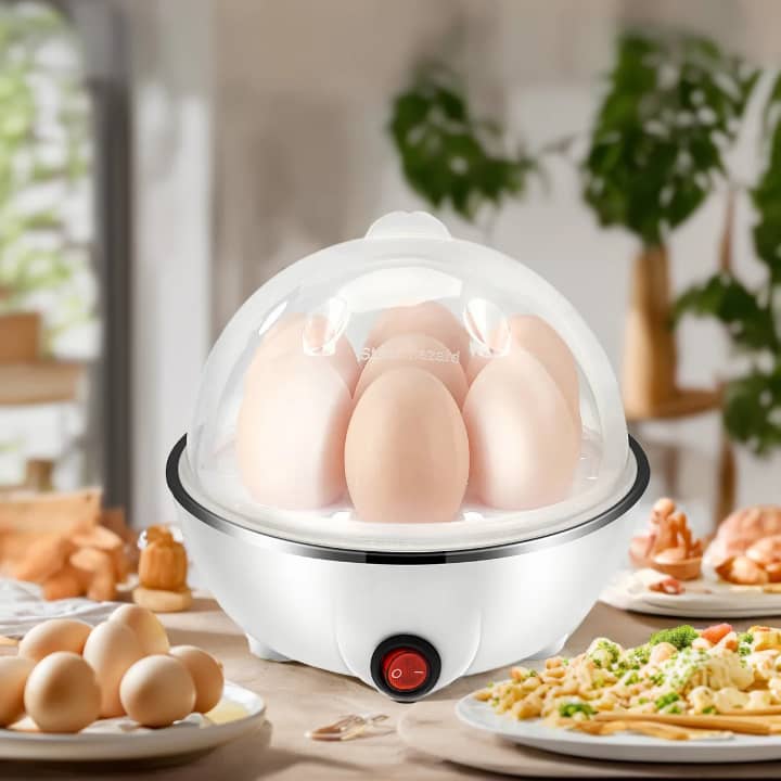Cuiseur à œufs automatique 7 œufs max