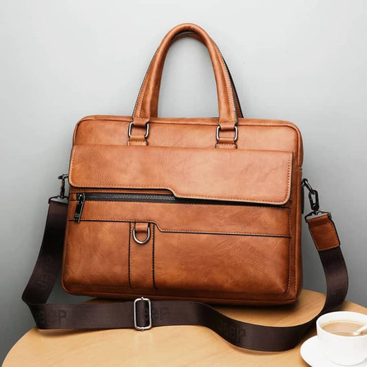 💼Sac à main pour homme en cuir